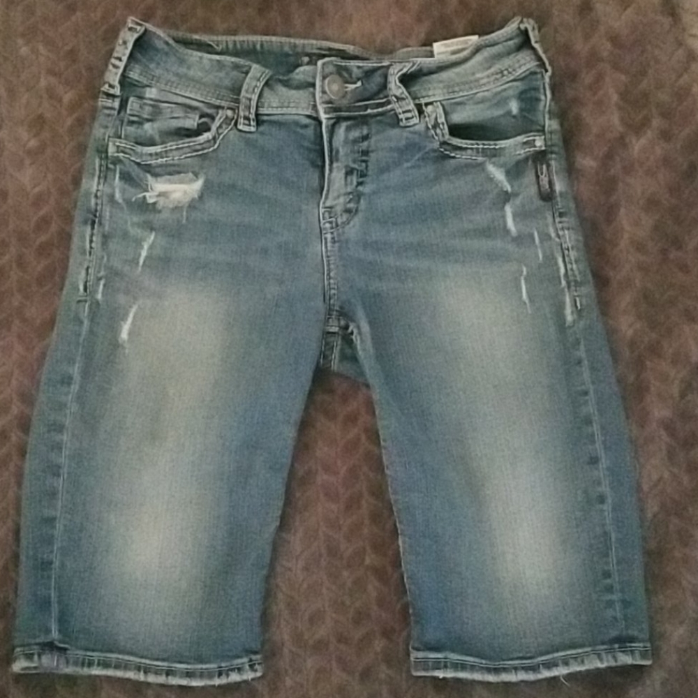 Silver shorts
